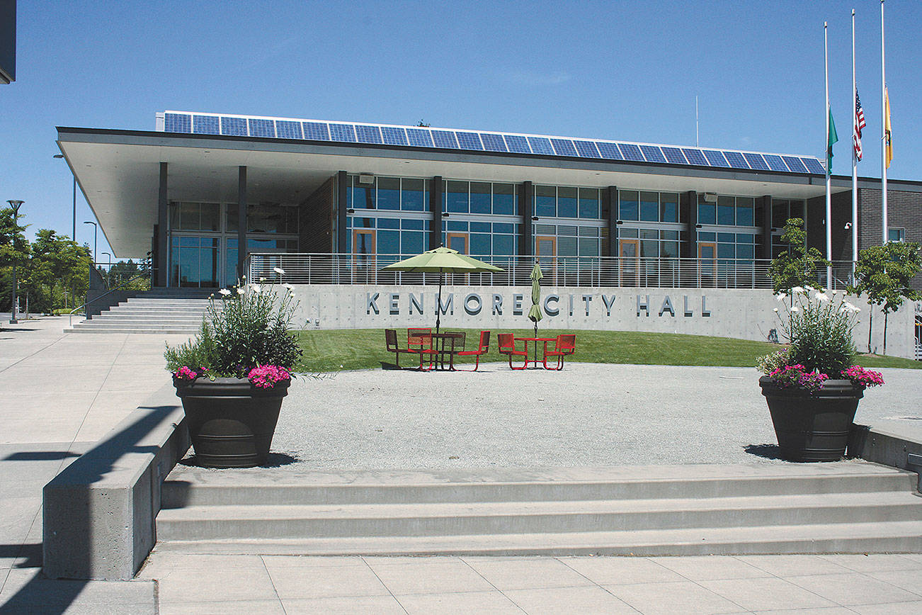 Kenmore City Hall. Reporter file photo