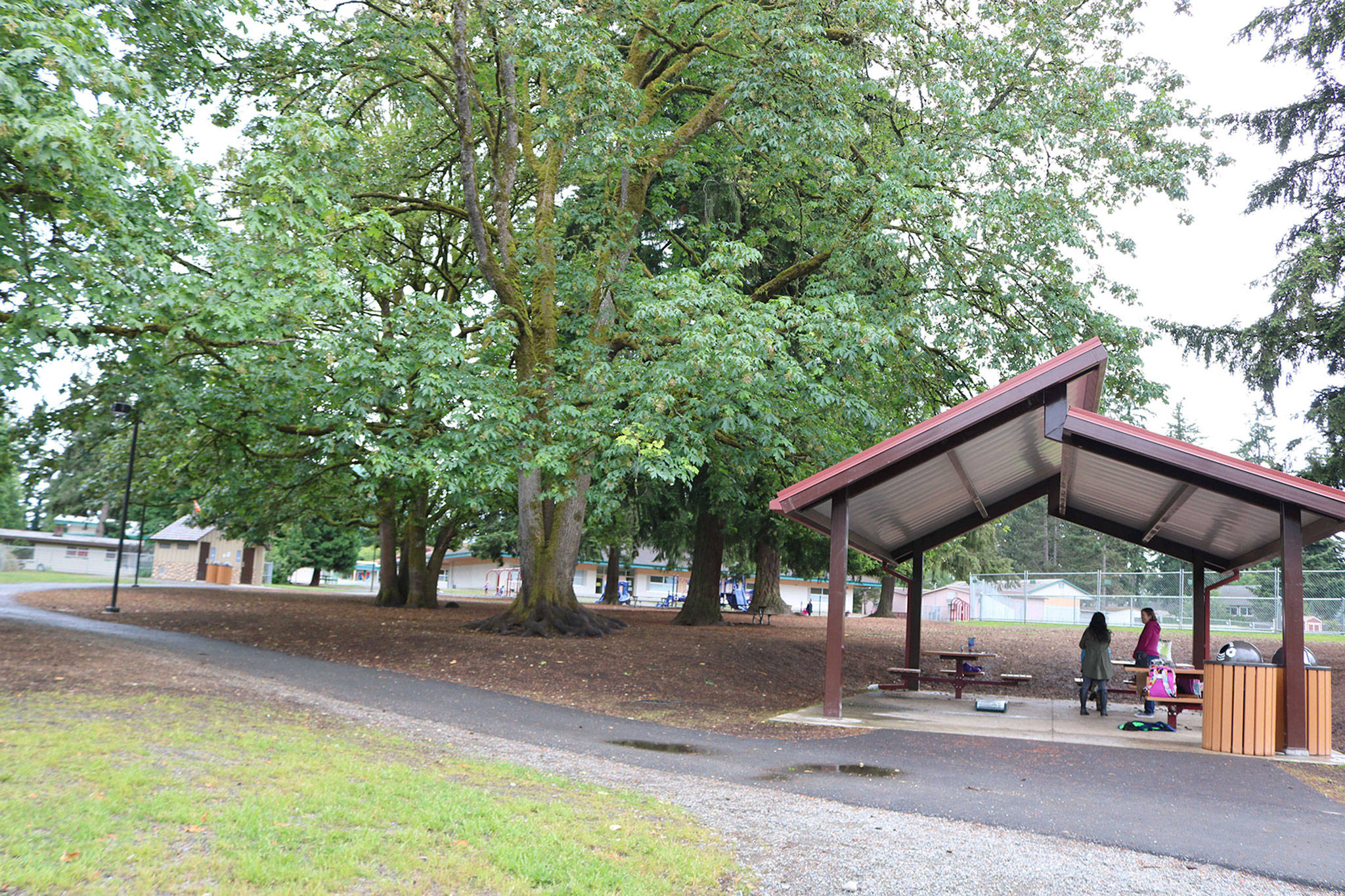The park also has a brand new picnic pavilion. Photo courtesy of the city of Kenmore