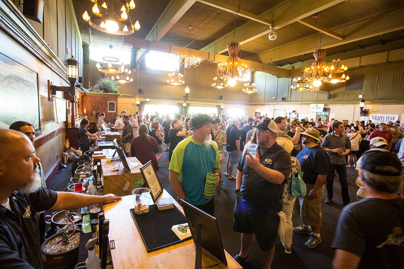 Numerous locals attend the inaugural Anderson Summer School Brewfest that was hosted by McMenamins last year. Kat Nyberg/McMenamins Photo and Video