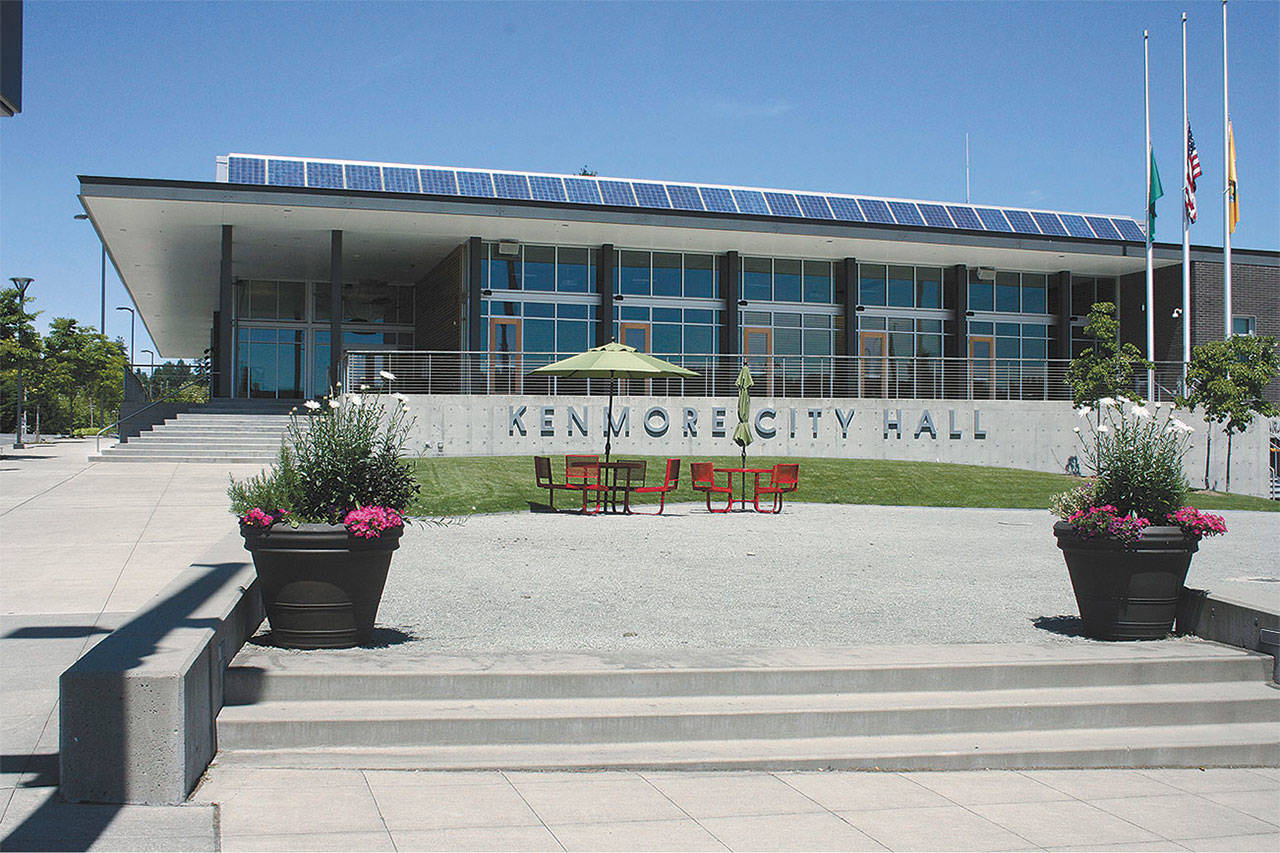 Kenmore City Hall. File photo