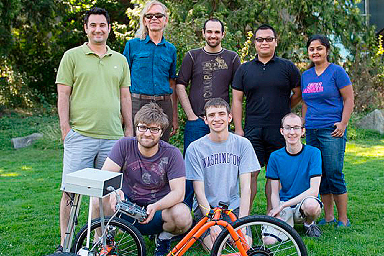 UW Bothell students work toward creating autonomous bicycles