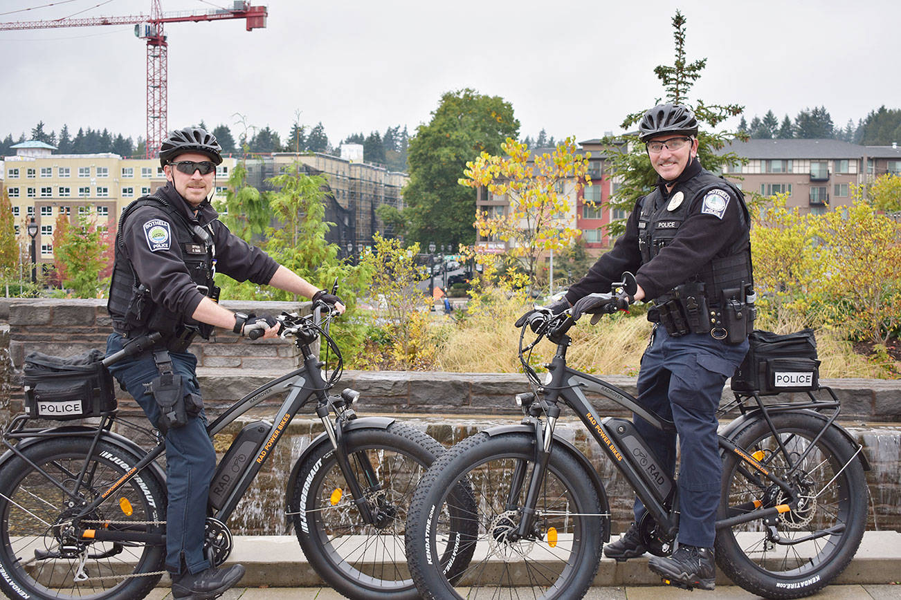 Bothell police blazes the e-trail