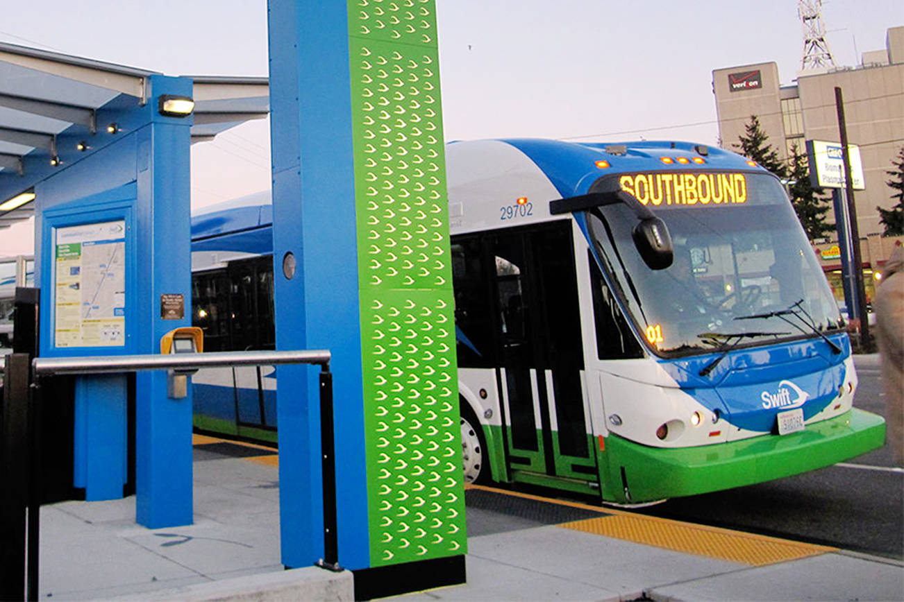 Community Transit to test real-time technology for Swift Green Line