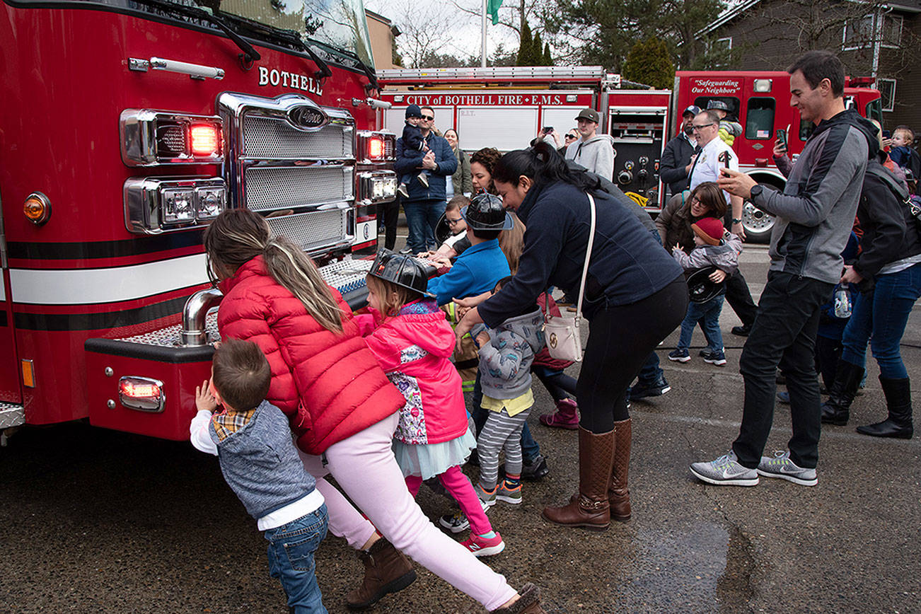 Bothell Fire Department welcomes new truck with time-honored tradition