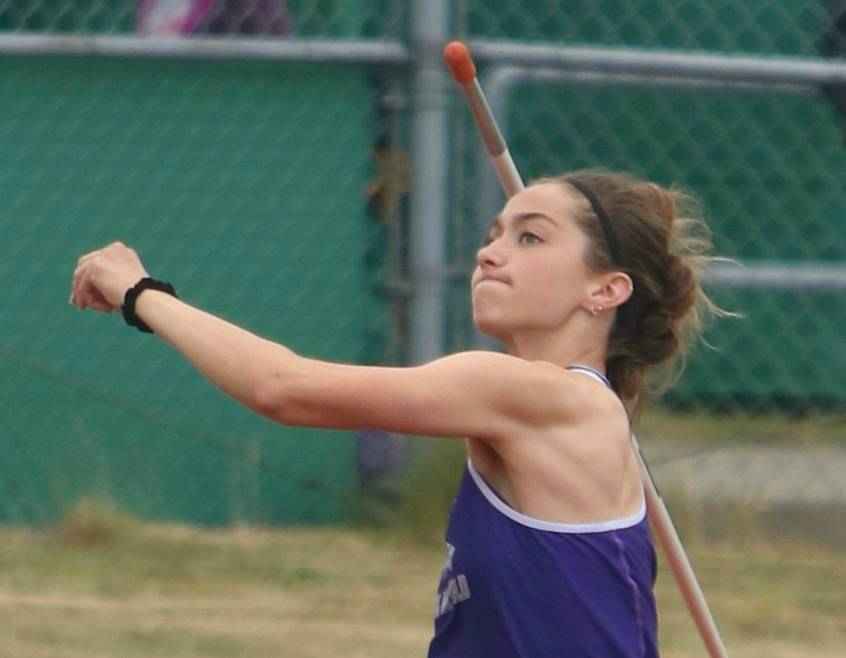 Holmer makes her mark as state’s top 4A javelin thrower