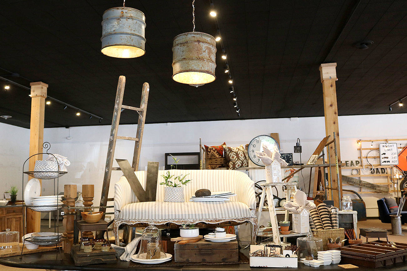 First & Main Design Market offers a broad assortment of vintage and artisan built furniture pieces. Each piece is specifically and carefully selected. Stephanie Quiroz/staff photo