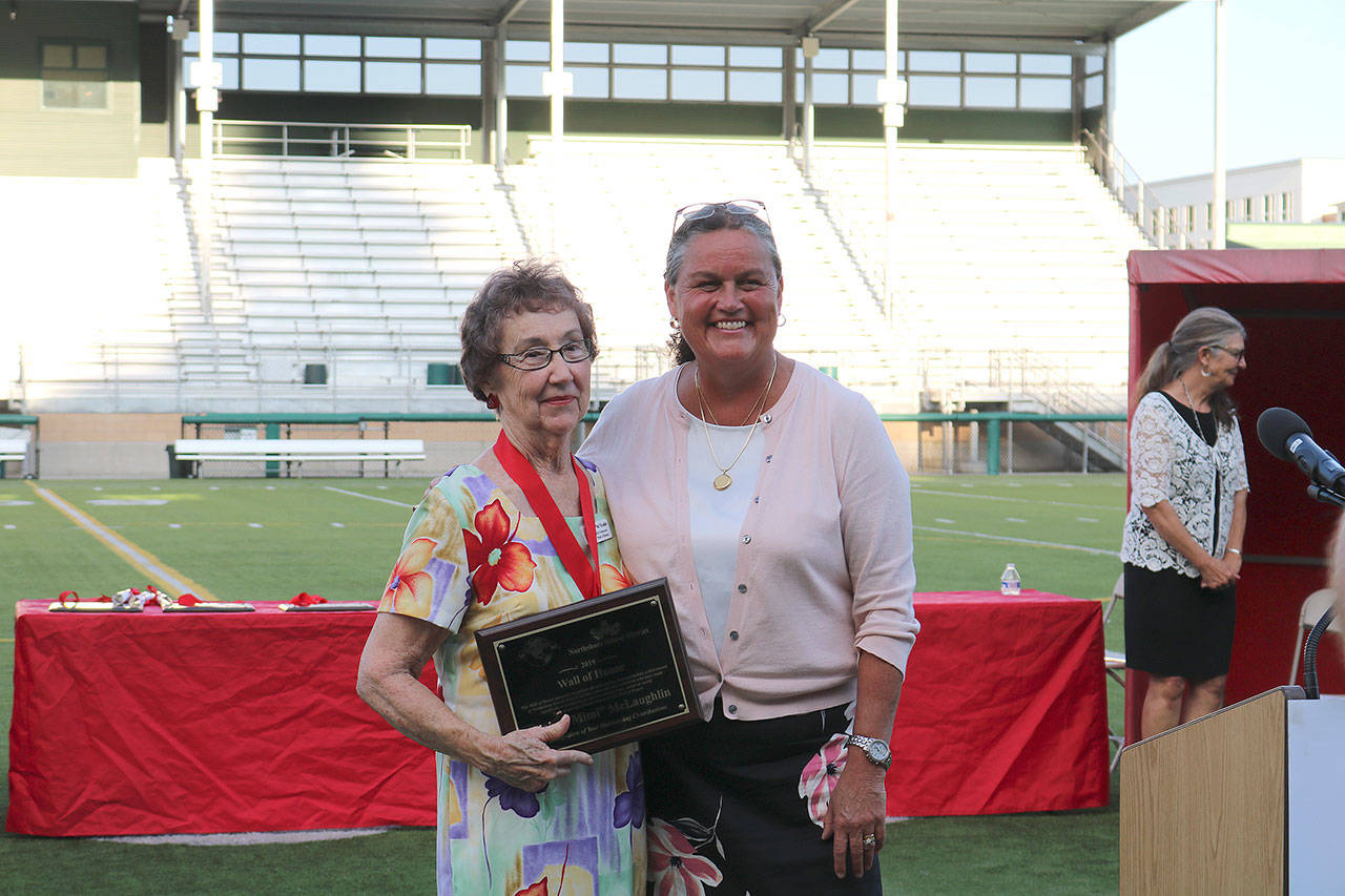 Claire “Mimi” McLaughlin was an NSD volunteer for 43 years. Stephanie Quiroz/staff photo