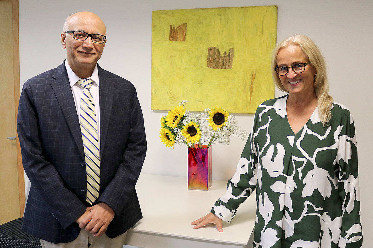 Dr. Khalid Ahmed (left) and Dr. Elina Durchman are excited to start their new intensive program in Sept. Stephanie Quiroz/staff photo