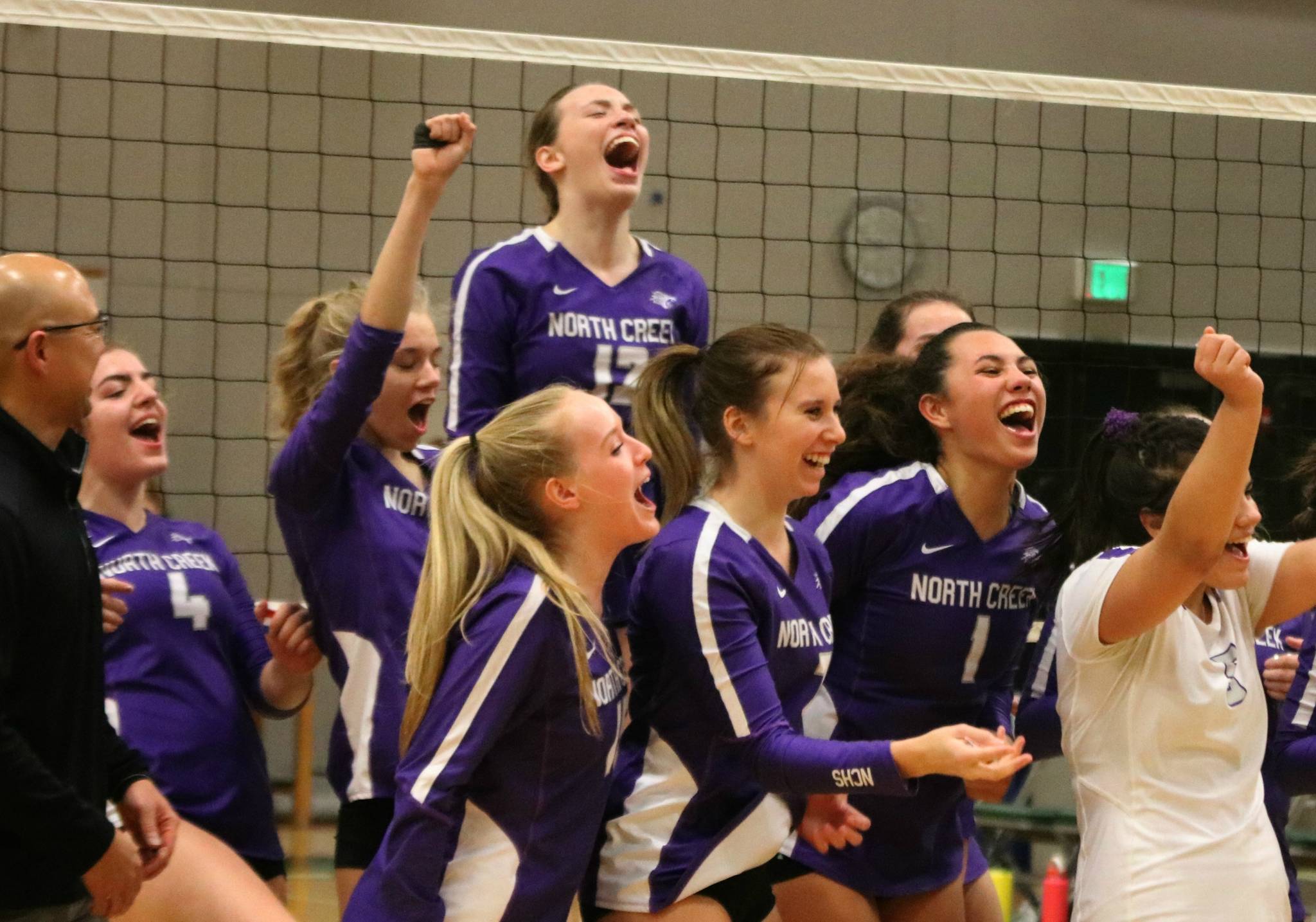 North Creek repeats as 4A KingCo volleyball tournament champion