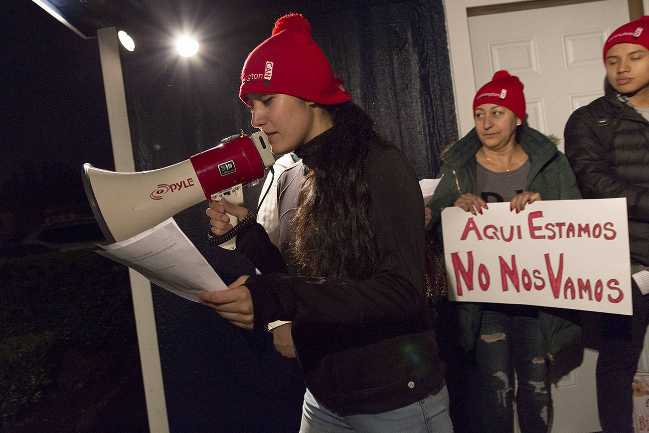 Bothell mobile home residents protest ‘substandard living conditions’