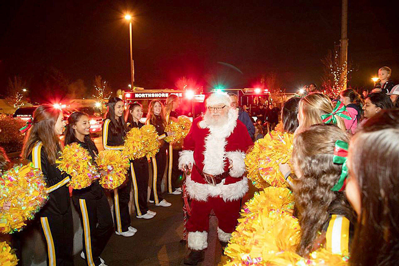 Santa will arrive at Kenmore City Hall at 5:30 p.m. Photo courtesy of city of Kenmore Facebook