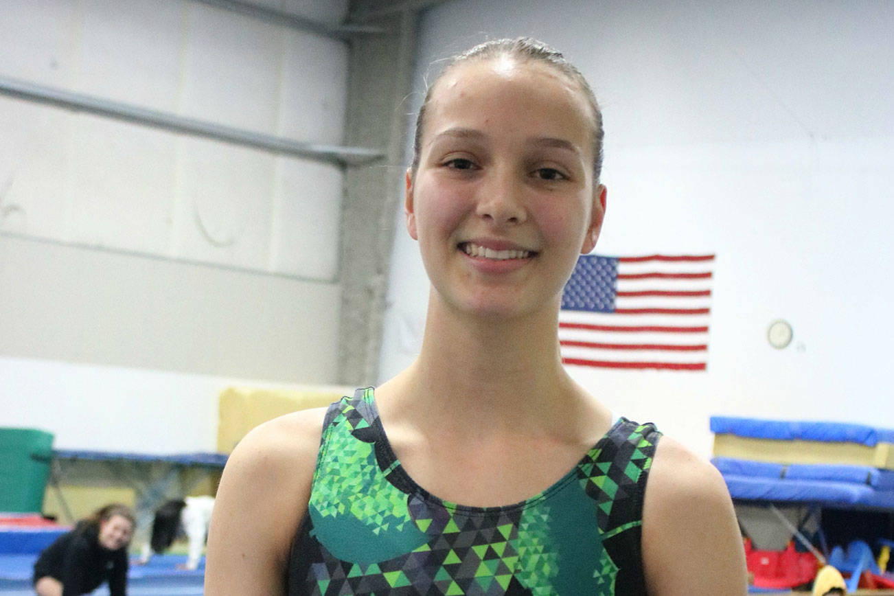 Taylor bounces into her junior gymnastics season