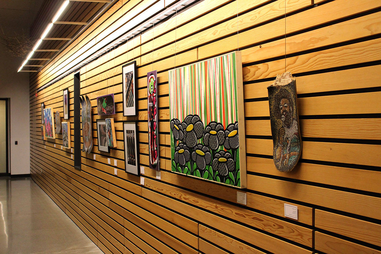 Skater Park Art Exhibit opens at Kenmore City Hall