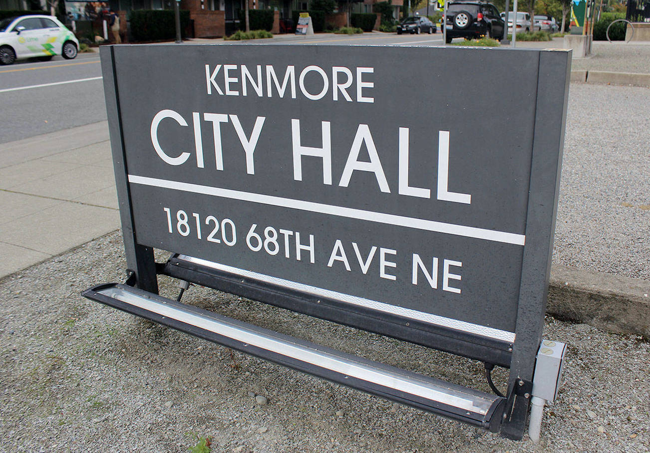 City of Kenmore staff mandated to work from home until April 6