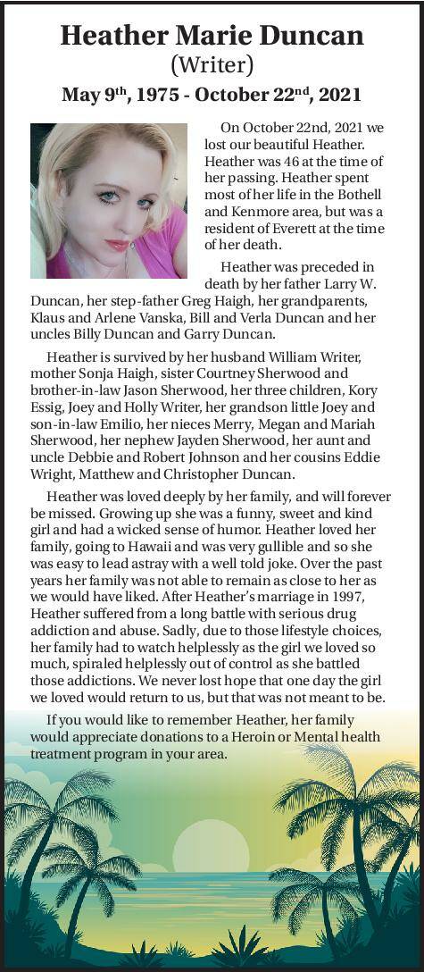 Heather Marie Duncan | Obituary