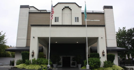 Front of Silver Cloud Inn purchased in Redmond to serve as permanent supportive housing under the county’s Health Through Housing initiative. Photo by Cameron Sheppard/Sound Publishing