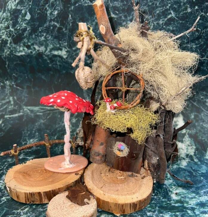 An example of a fairie house. Courtesy of Room to Craft.