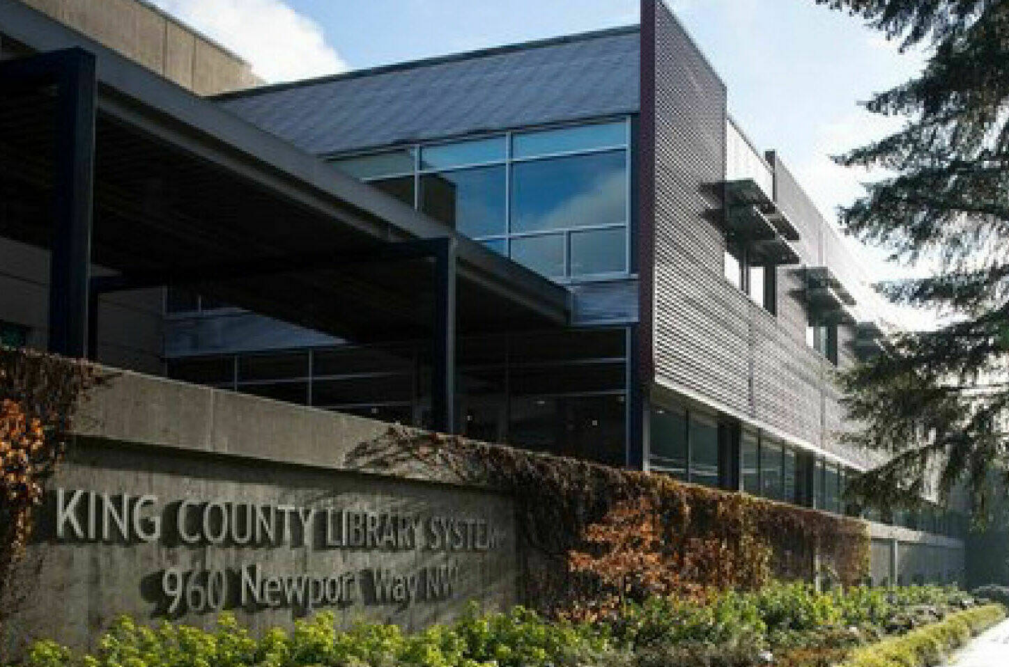 The King County Library System administration building in Issaquah. Photo courtesy KCLS