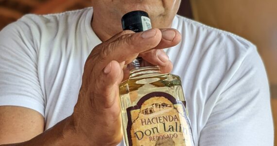 Jesus Edwardo Sanchez makes mezcal and tequila. Courtesy photo