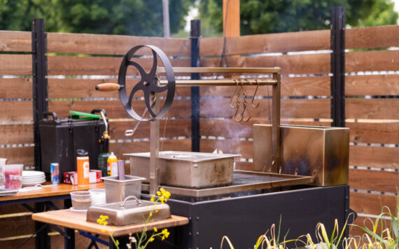 Every Saturday this summer, the De La Soil team will offer a three-course wood-fired menu on the patio at Copperworks Kenmore. Courtesy Copperworks