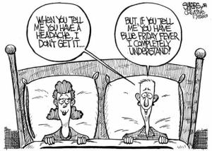 Blue Friday fever for Hawks game | Cartoon for Jan. 11