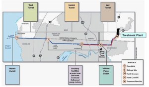 The Brightwater Treatment System is the largest expansion of the regional wastewater system in nearly 50 years. Brightwater includes a treatment plant