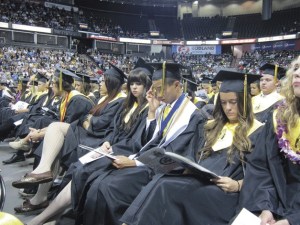 Inglemoor High School graduated 535 students.