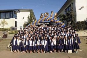 Cedar Park Christian High School graduated 110 students.