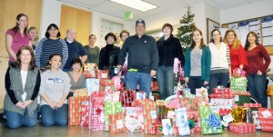 The Kenmore holiday secret Santa team.