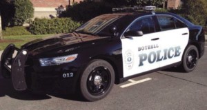 The Bothell Police Department will be switching color schemes for its patrol cars to black and white.