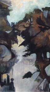 Local artist Gaul Culley created this work for the Petals on the River event in Bothell last year.