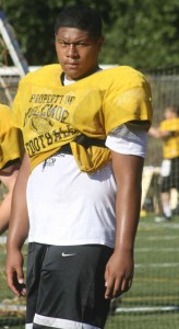 Inglemoor's Titus Makasini was selected as the 4A Kingco Crown Division's Lineman of the Year for the 2011 fall football season.