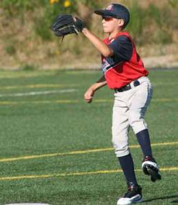 North Bothell shortstop Derek Lohr makes a play at second base during Tuesday's state-tournament game at Valley Ridge Park in SeaTac.
