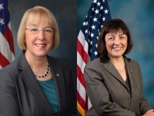 Sen. Patty Murray and Rep. Suzan DelBene