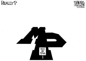 Really? Yes on I-594 - Marysville-Pilchuck | Cartoon