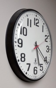 Daylight saving time will take place this weekend.