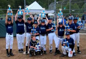 Northlake Little League minors Mariners.