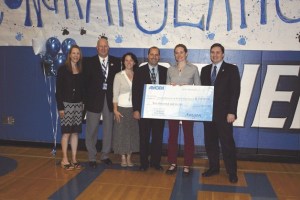 Bothell High School science teacher Amanda Rainwater won the 2013 Amgen Award for Science Teaching Excellence.
