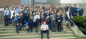 The entire Bothell High School FBLA team.