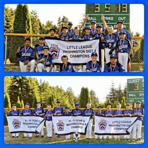 North Bothell All-Star baseball team