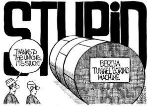 Thanks to the unions