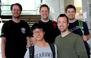 Cascadia students from left