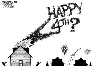 Fireworks dangers on the Fourth of July | Cartoon for June 26