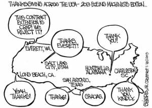 Thanksgiving across the USA | Cartoon for Nov. 19