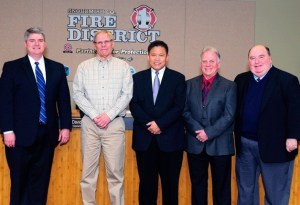 The Snohomish County Fire District 1 Board of Commissioners for 2014: Jim Kenny