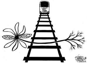 Spring District and the Light Rail Yard | Cartoon for Aug. 3