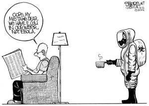 We have E.Coli not Ebola in our water | Cartoon