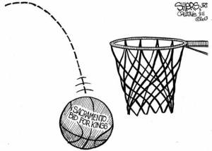 Sacramento bid for Kings | Cartoon for March 17