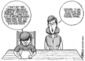 It has to do with the state getting federal money | Cartoon for Sept. 8