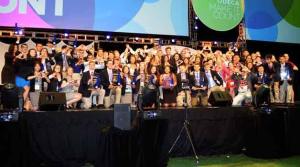 Inglemoor High School students as the DECA event in Atlanta